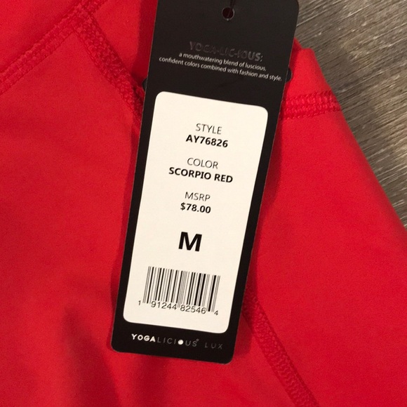 Yogalicious Lux Hi Rise Leggings NWT - Picture 3 of 6